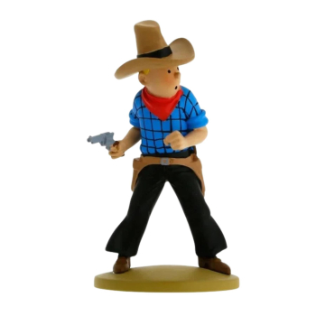 Tim und Struppi Resin Skulptur Tim als Cowboy | tintinimaginatio 2024